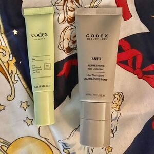Codex Anto refreshing gel cleanser Bia skin, super food set of two